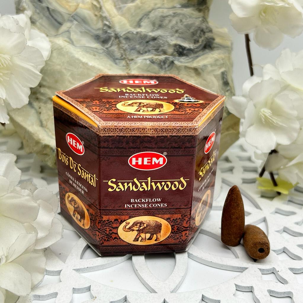 Kadzidła Sandalwood stożki