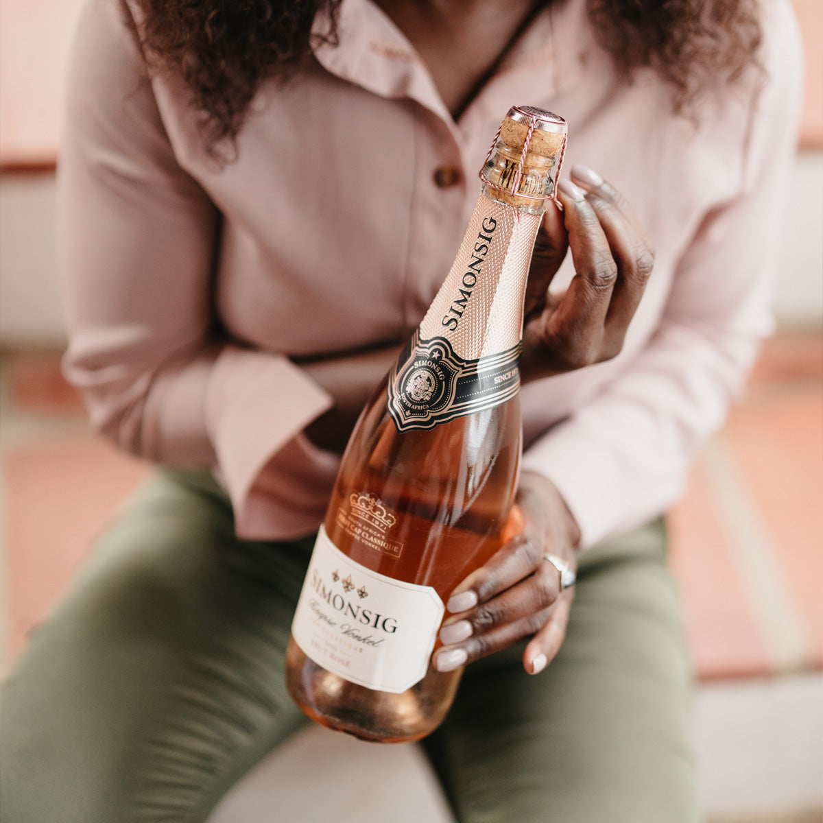 Szampan Simonsig Brut Rose 12% 750ml