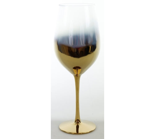 Kieliszek do wina srebro/złoto