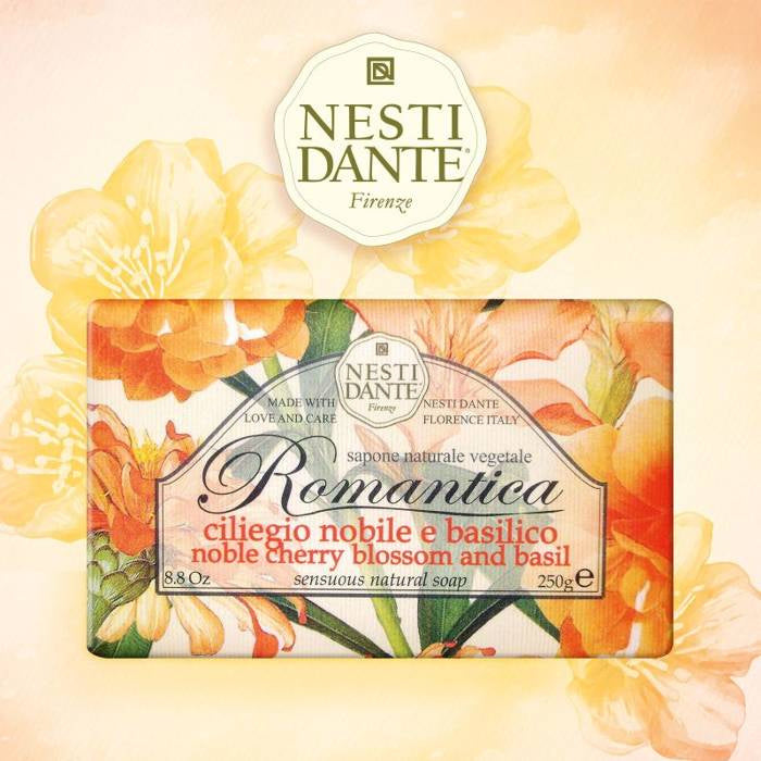 Mydło w kostce wiśnia i bazylia 250g