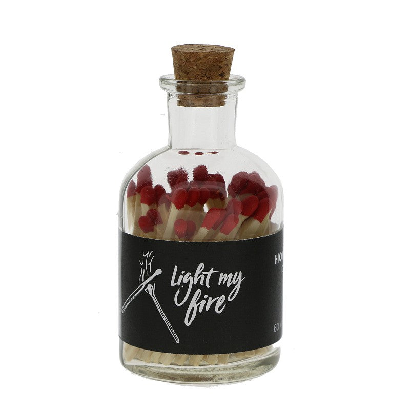 Zapałki w słoiczku