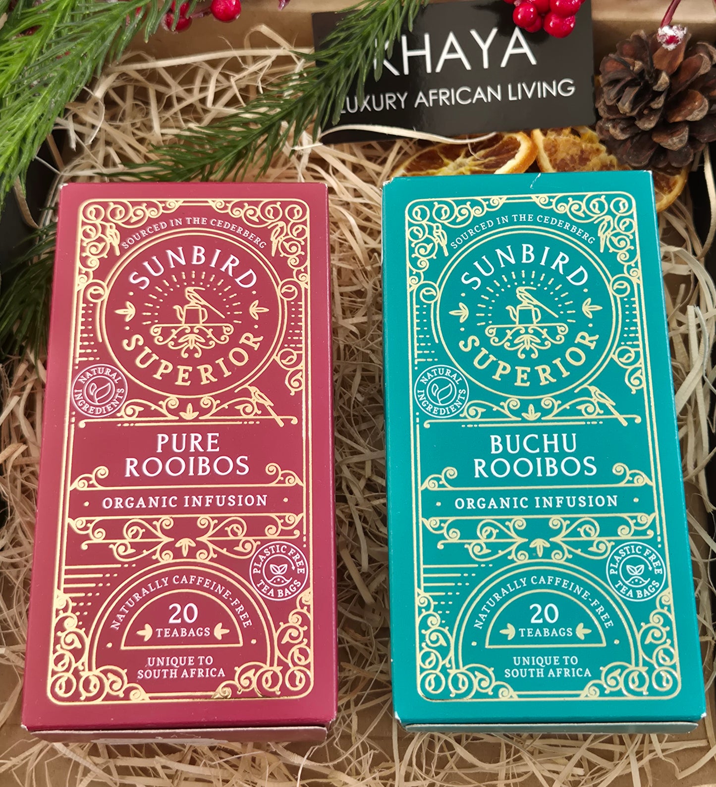Zestaw prezentowy z herbatą – Pure Rooibos/Buchu