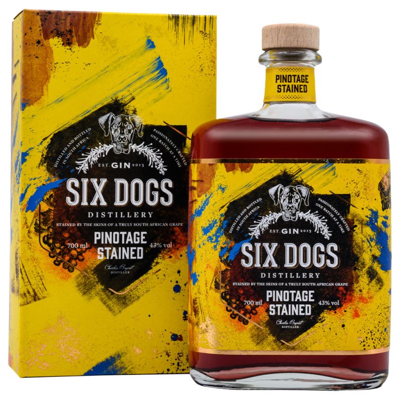 Zestaw 7 Six Dogs Pinotage & F&L Tonik