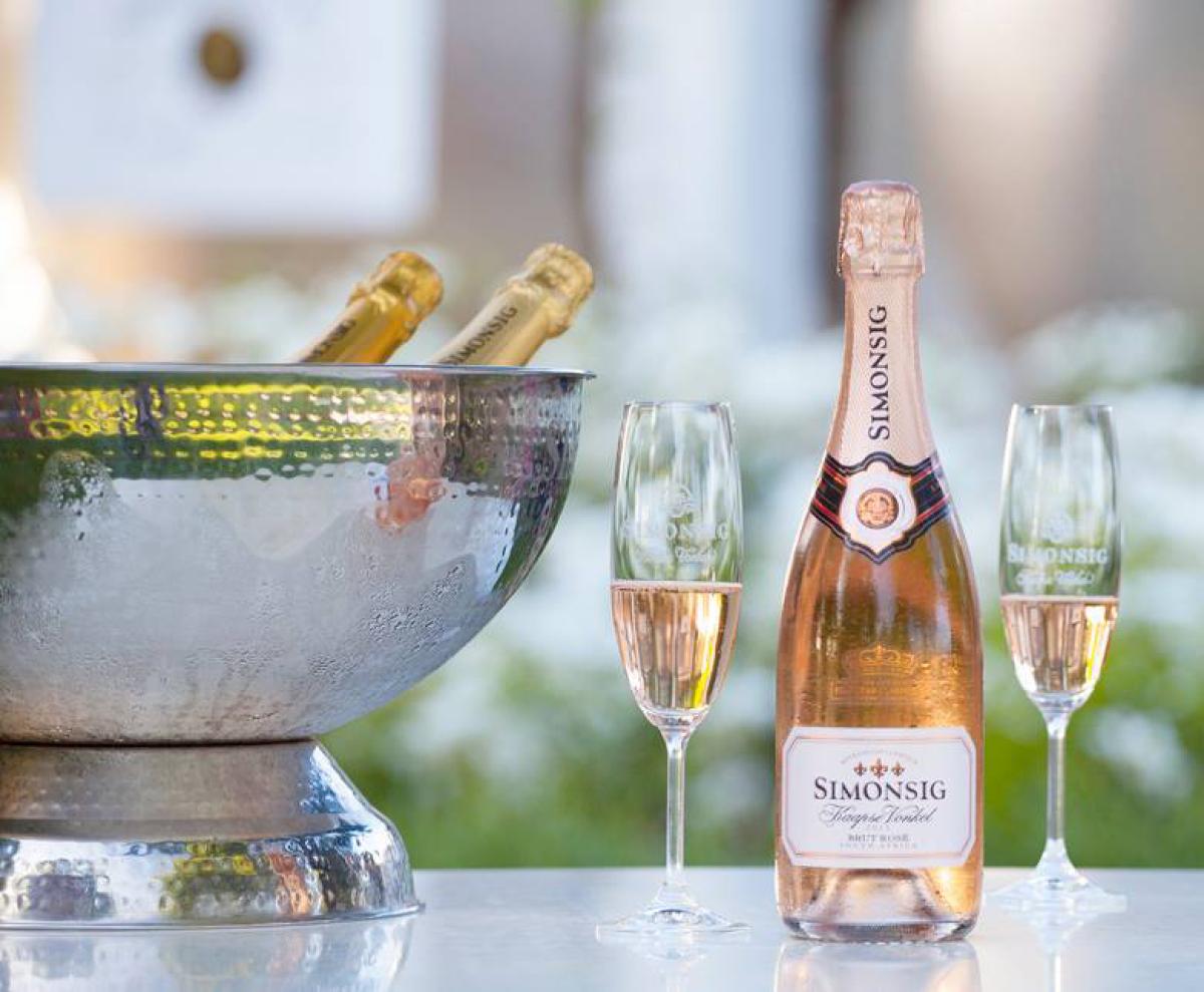 Szampan Simonsig Brut Rose 12% 750ml