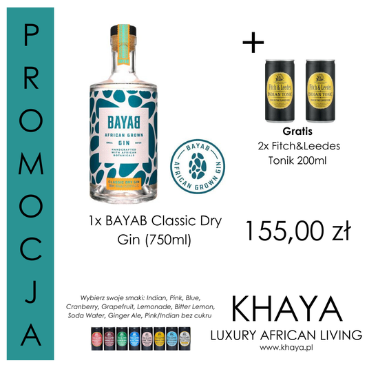 Zestaw 11 Bayab Classic Dry Gin & F&L Tonik