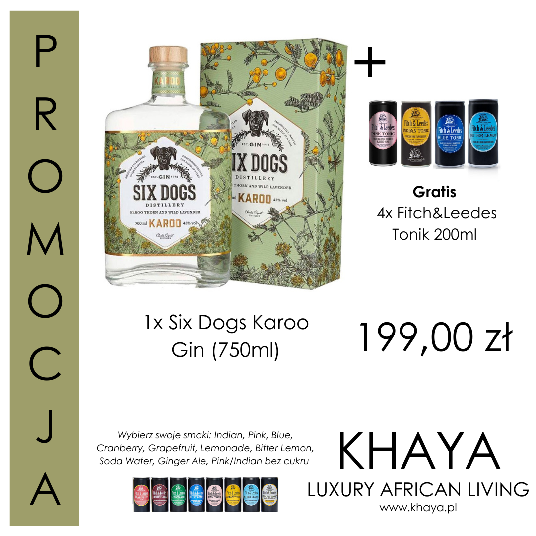 Zestaw 9 Six Dogs Karoo & F&L Tonik