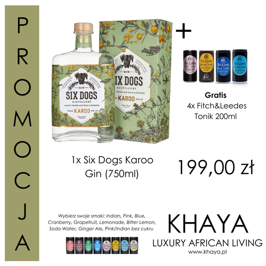 Zestaw 9 Six Dogs Karoo & F&L Tonik