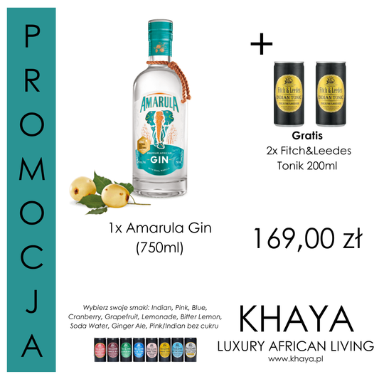 Zestaw 10 Amarula Gin & F&L