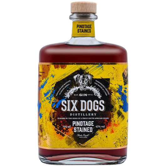 Six Dogs Gin - PINOTAGE STAINED